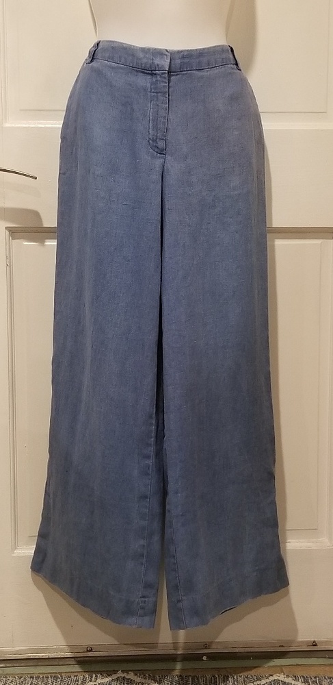 Boden linen wide leg pants